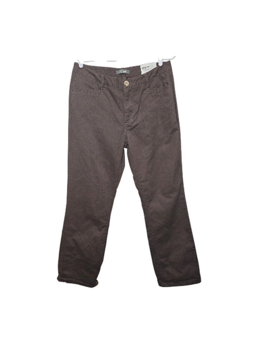 Natural Reflections Rain Drum Flannel Lined Pants 12 NWT